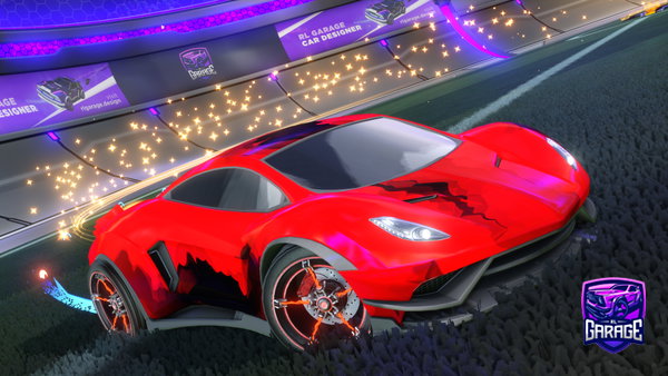 A Rocket League car design from Ivanpro-futboler
