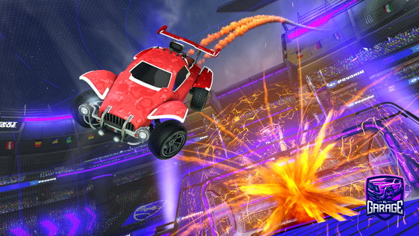 A Rocket League car design from Gregopopper