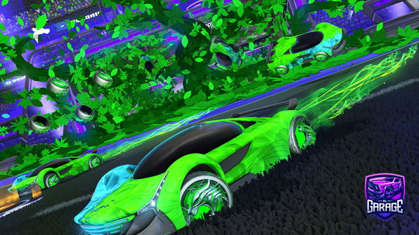 A Rocket League car design from Moonlight1015512