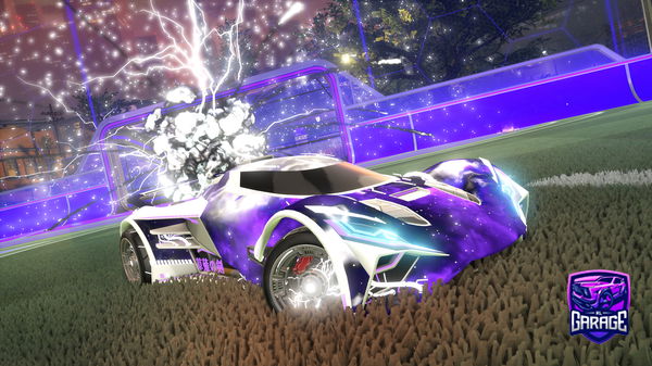 A Rocket League car design from Ike64646