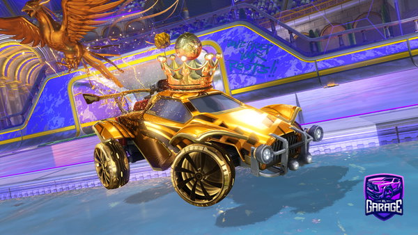 A Rocket League car design from Alfiebud