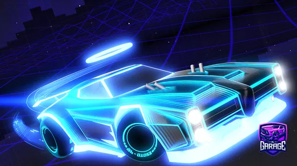 A Rocket League car design from ChevyRL
