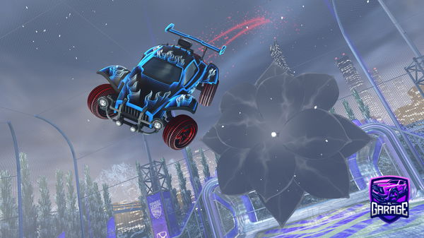 A Rocket League car design from Nofcilo