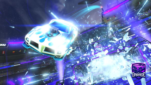 A Rocket League car design from gameslinga