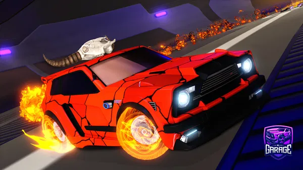 A Rocket League car design from GYATSLAPER