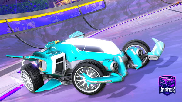 A Rocket League car design from Von4L