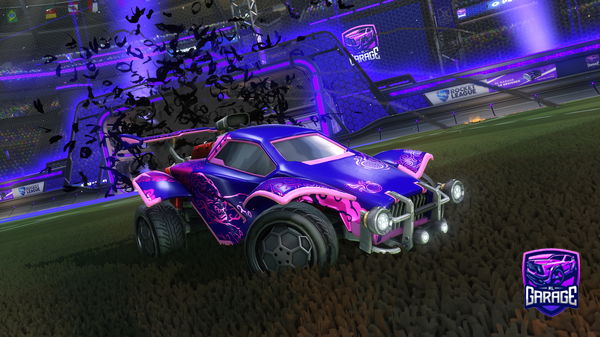 A Rocket League car design from frogfhjdihvme