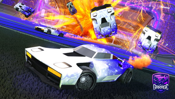 A Rocket League car design from hzbudjf