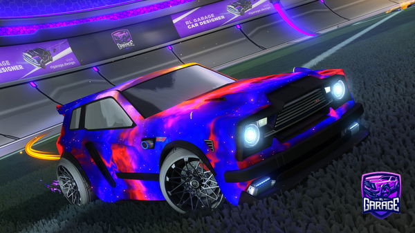 A Rocket League car design from AverageKiddo_rl