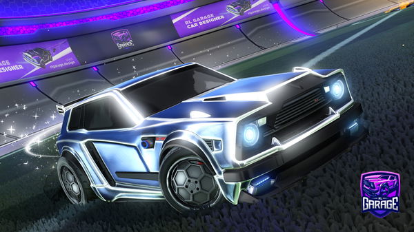 A Rocket League car design from Busy_snowball9