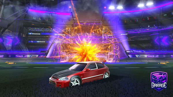 A Rocket League car design from tchap