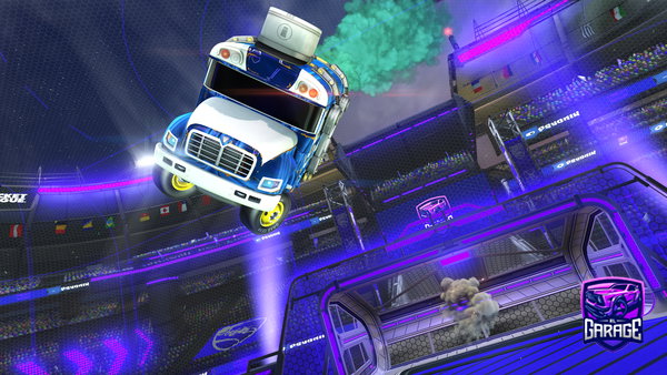 A Rocket League car design from Cazujup