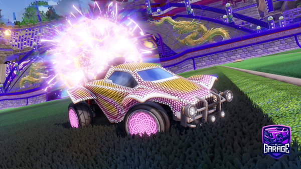 A Rocket League car design from GODViN