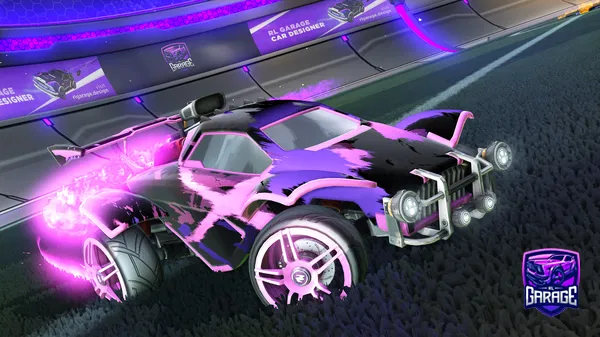 A Rocket League car design from Jordannash555