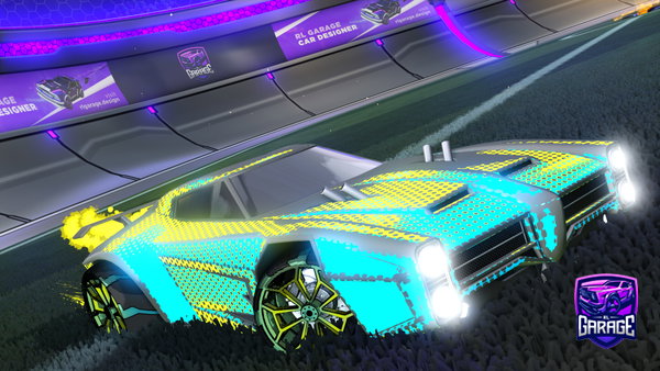 A Rocket League car design from itsvxrcity