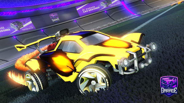 A Rocket League car design from DaPooMaster