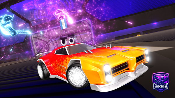 A Rocket League car design from JAGG