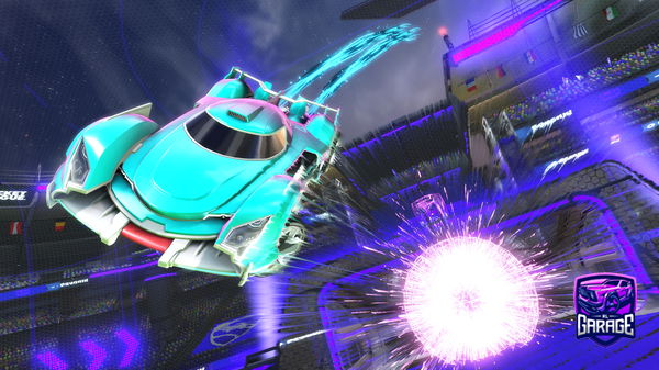 A Rocket League car design from xNooby