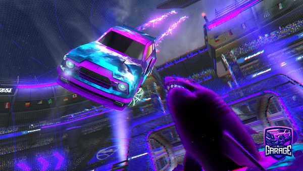 A Rocket League car design from RocketGamer1