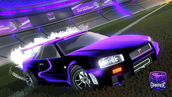 A Rocket League car design from Sweetchuck