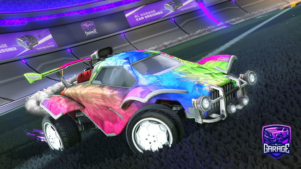 A Rocket League car design from Joris_2707