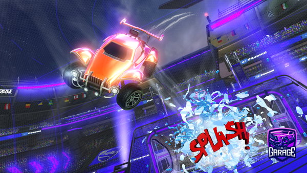 A Rocket League car design from Aavemato