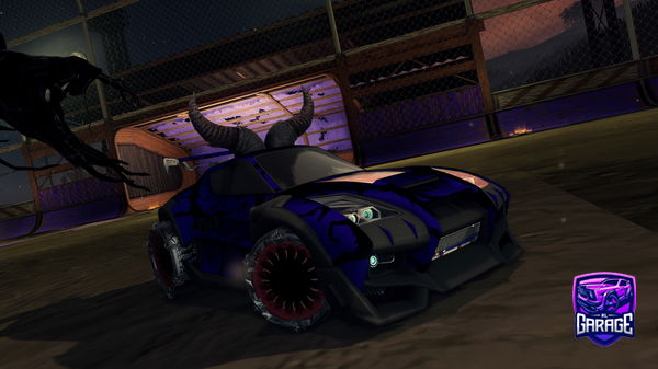 A Rocket League car design from CTRL_Crax