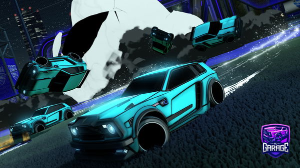 A Rocket League car design from MrEndrmn