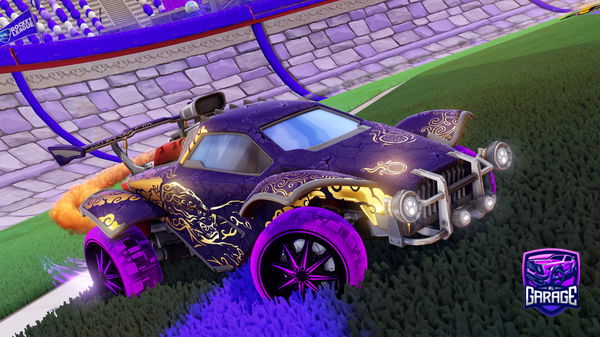A Rocket League car design from YOUNES45100