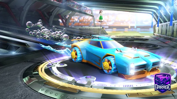 A Rocket League car design from xWILSONx