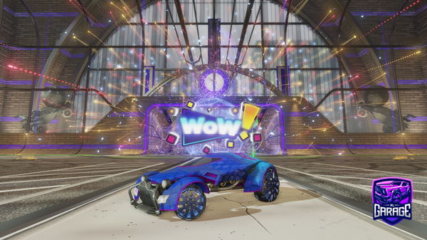 A Rocket League car design from Ayvury