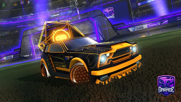 A Rocket League car design from TheRealMoxxie