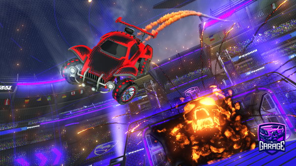 A Rocket League car design from MrMc6000