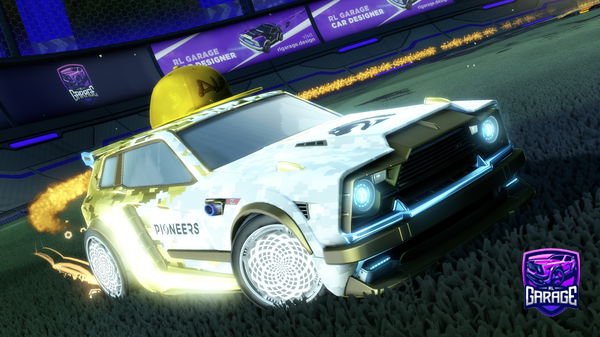A Rocket League car design from C4VE1RINHA-_-