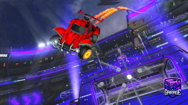 A Rocket League car design from Dotschcity08