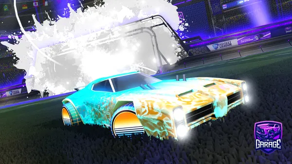 A Rocket League car design from FazeFanta