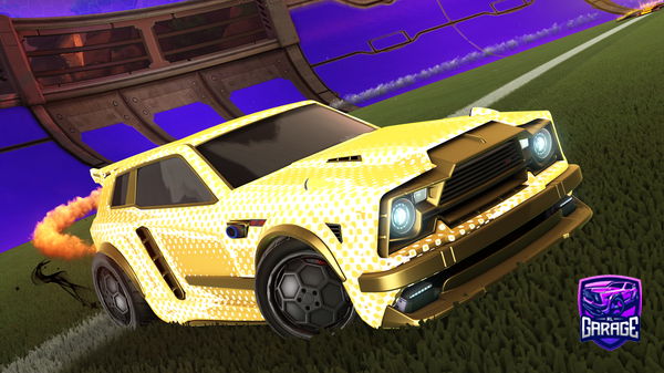 A Rocket League car design from PantherRosko