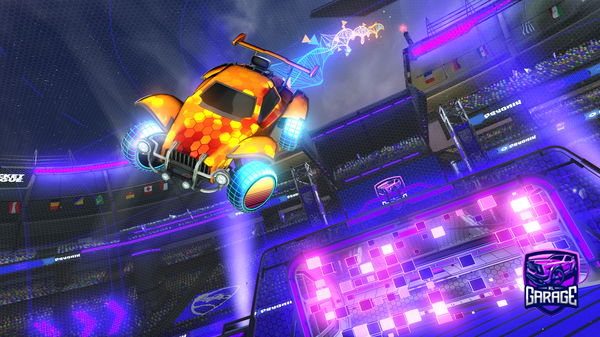 A Rocket League car design from D13132426