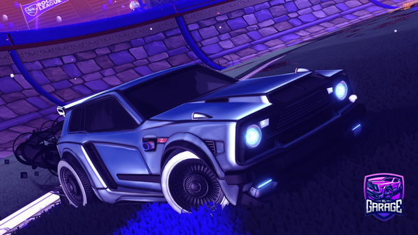 A Rocket League car design from Imnubking