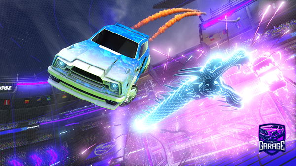 A Rocket League car design from Bledart1473