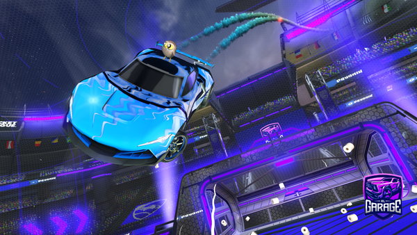 A Rocket League car design from luke-duke7