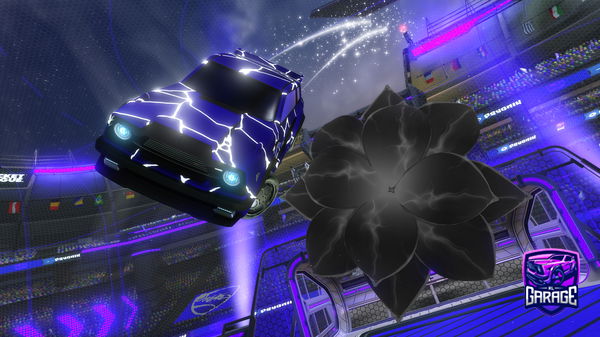 A Rocket League car design from kampfkaro