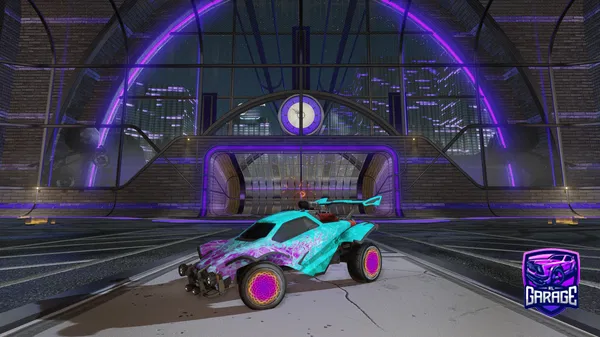 A Rocket League car design from apparentlycole