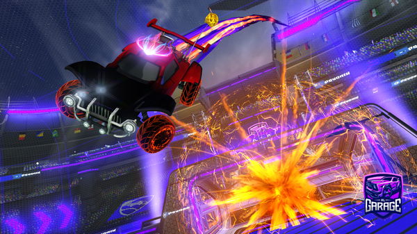 A Rocket League car design from piggymon10