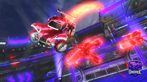 A Rocket League car design from Racing4878