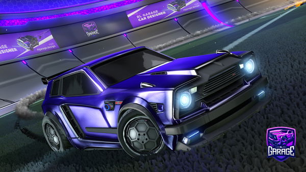 A Rocket League car design from Zouk_Dub