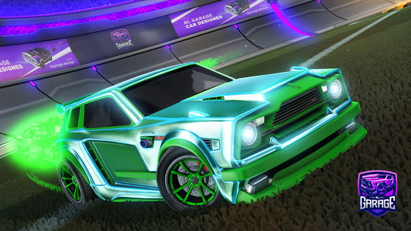 A Rocket League car design from tysucksatrl4