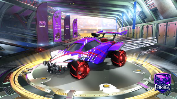 A Rocket League car design from Morana_Lunaris_Solaris