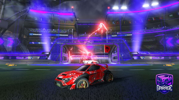 A Rocket League car design from findus_on_youtube