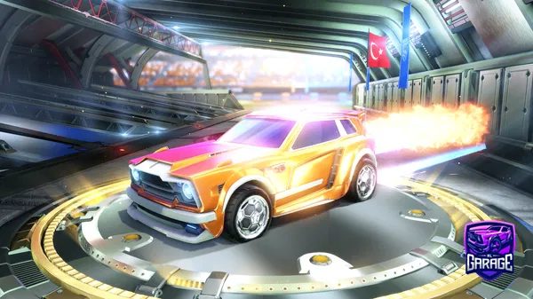 A Rocket League car design from Skull226